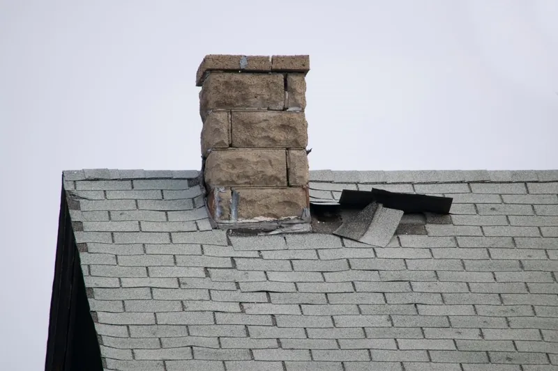 Roofing work on a Flagler County, Florida home
